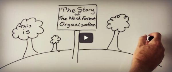 Trailer Poster for The Story of The Word Forest Organisation