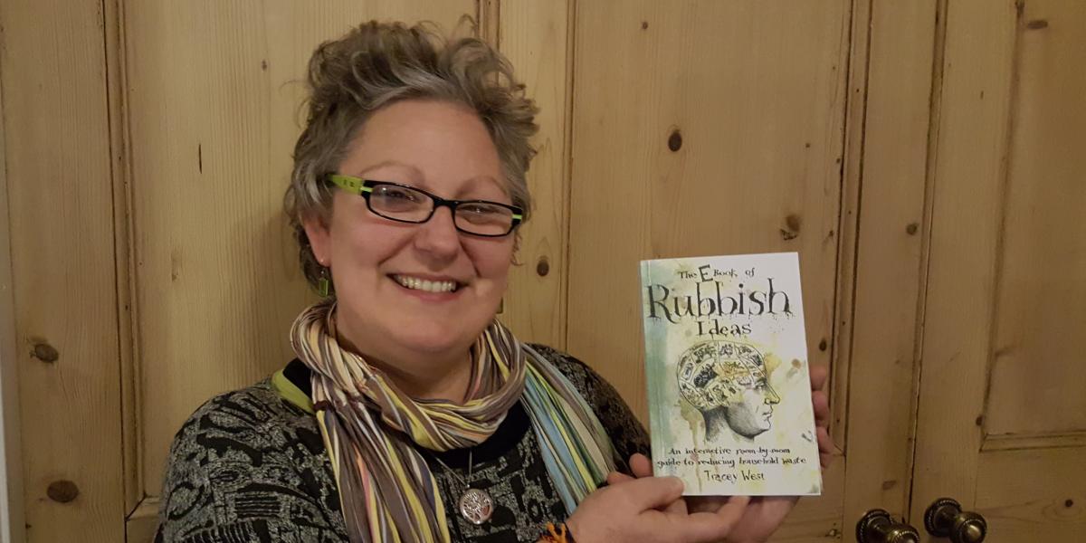 Tracey West, author of The Book of Rubbish Ideas