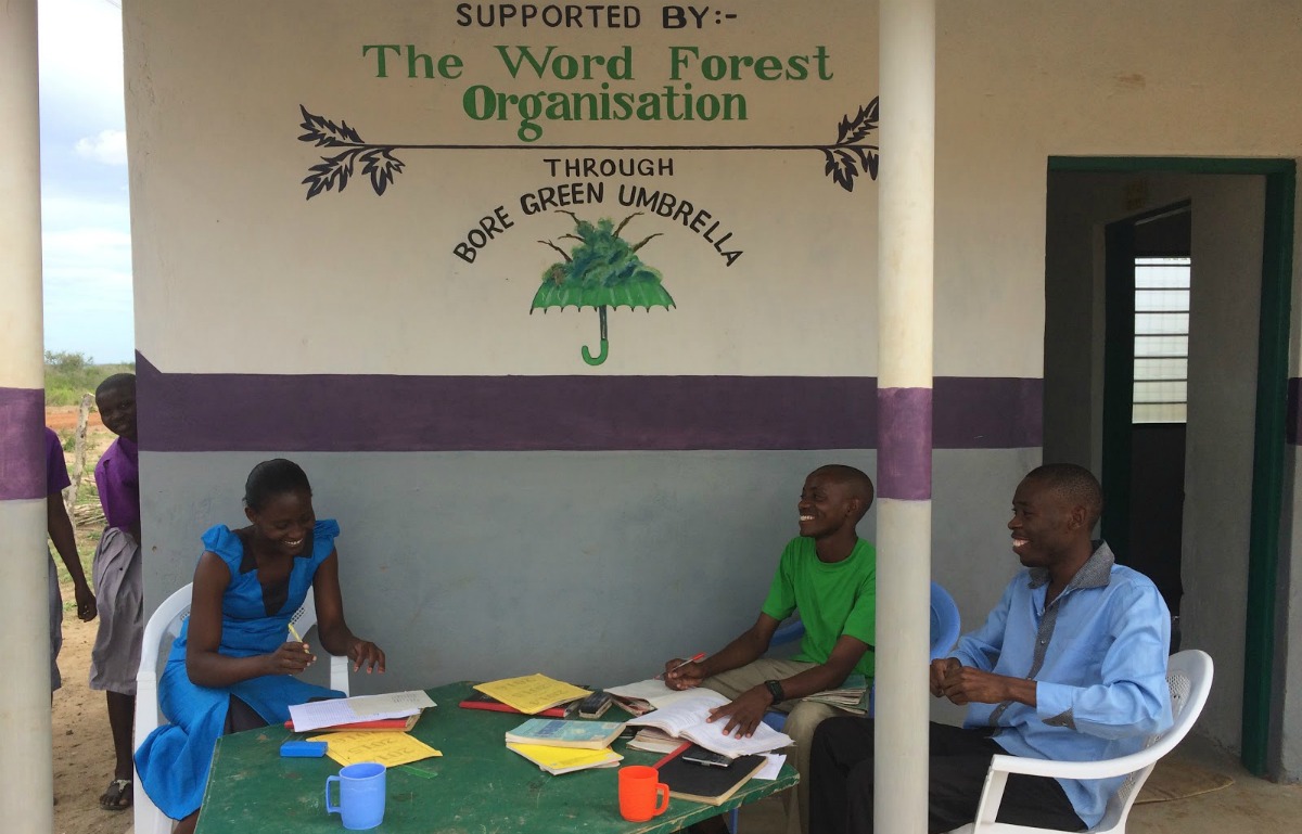 Our staff room at Kadunguni Primary School, Boré
