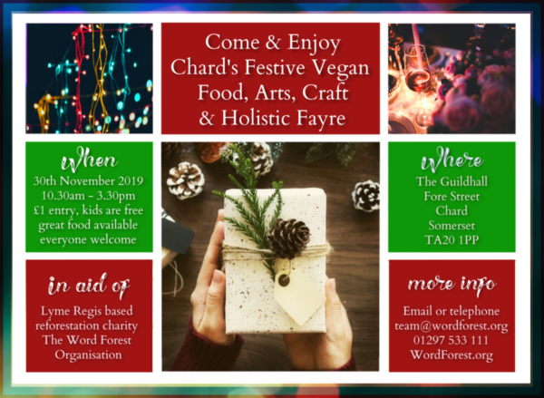 Chard Christmas Vegan Fayre Poster