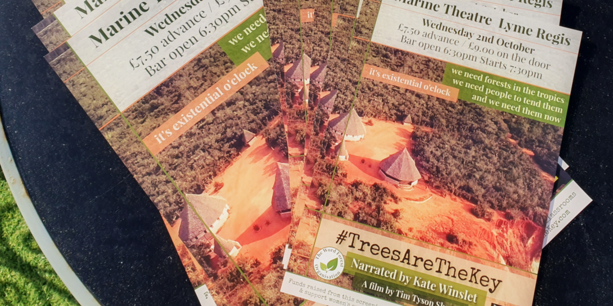 Poster for #TreesAreTheKey: film by Tim Short, narrated by Kate Winslet