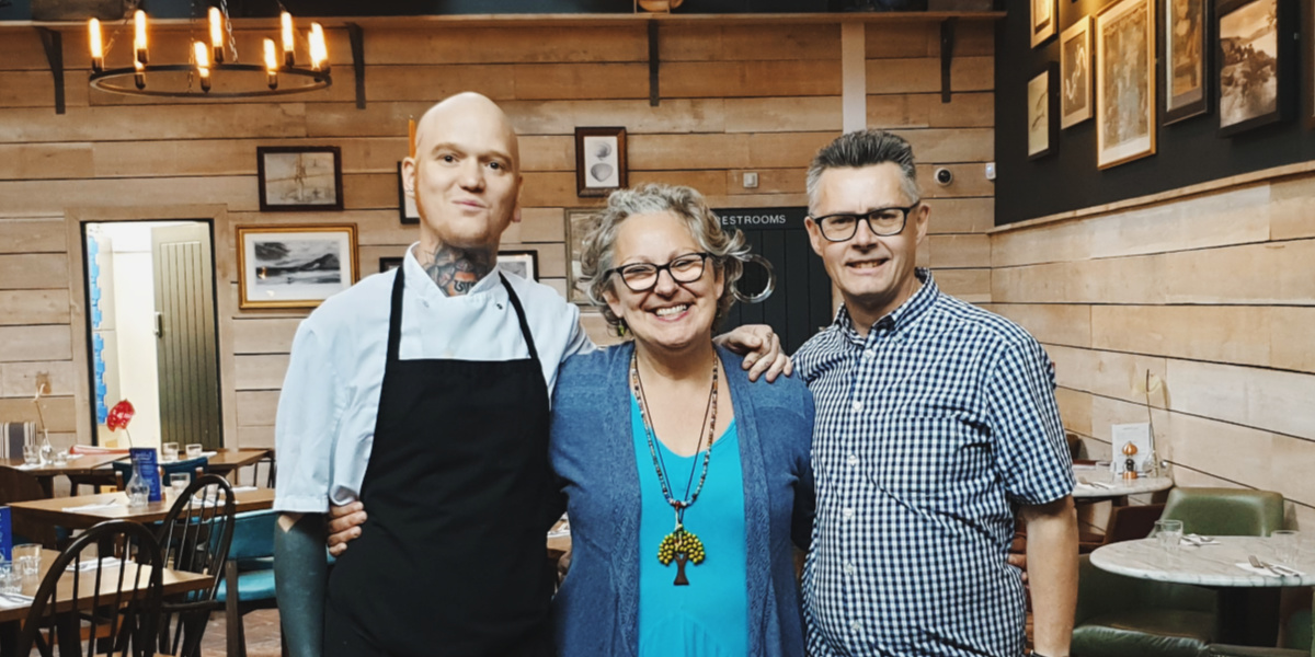 Photo of John, Tracey and Robin The Pilot Boat