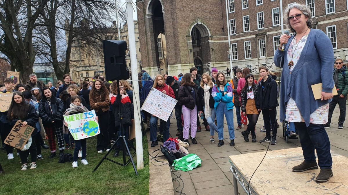 Bristol Youth Strike 4 Climate march