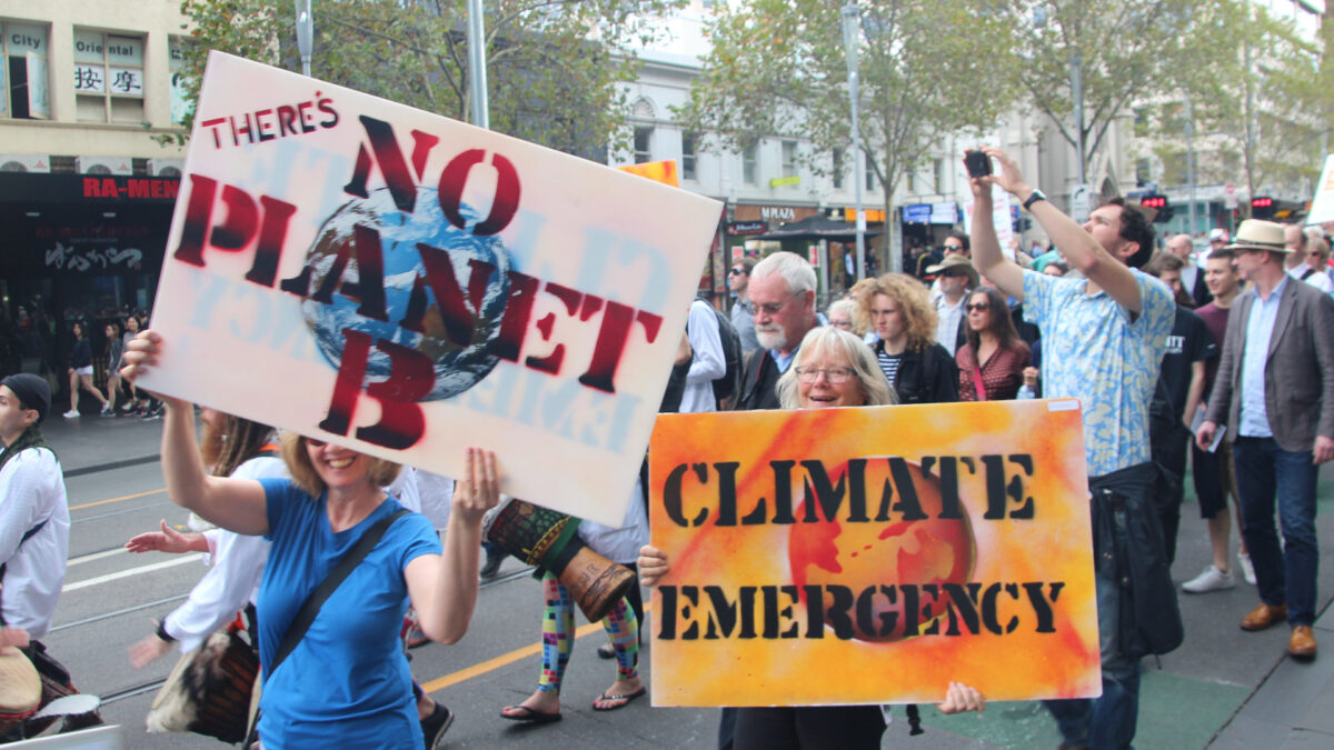 No Planet B - Climate emergency - Melbourne - MarchforScience on Earthday