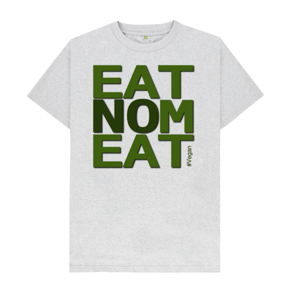 Grey EatNoMeat #Vegan Teeshirt