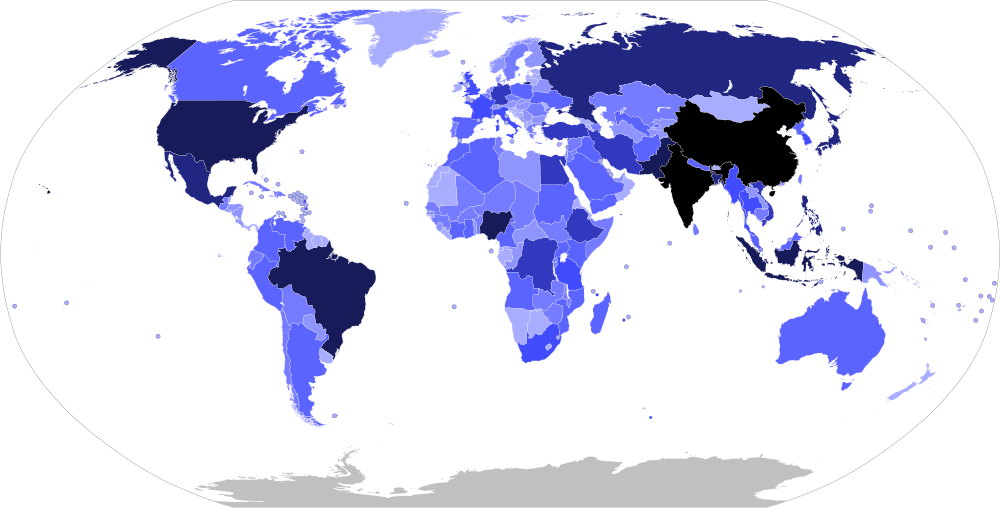 World Population Map