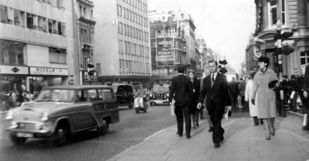 Oxford Street in the 1960s