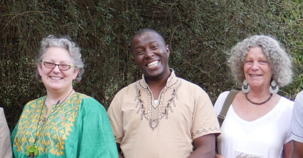 Joannah Stutchbury, Tracey and Cyprian at the inaugural Clear the Air Conference 2018