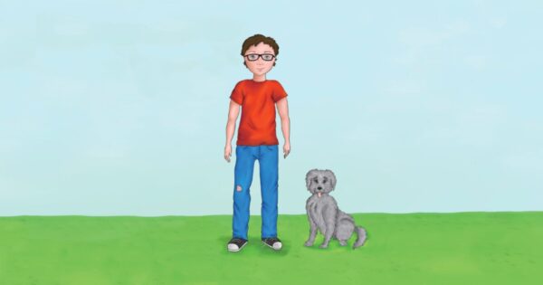 Billy and Bone book illustration