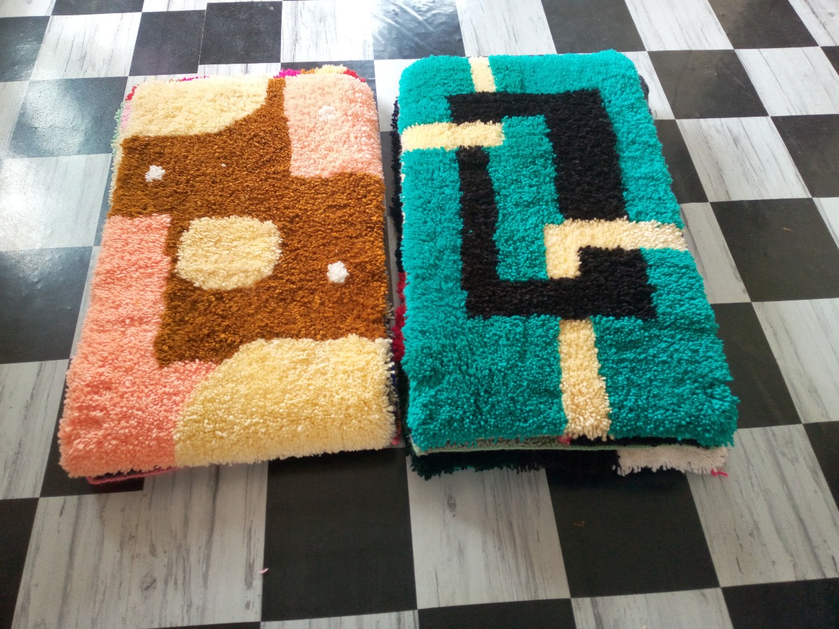 Colourful mats