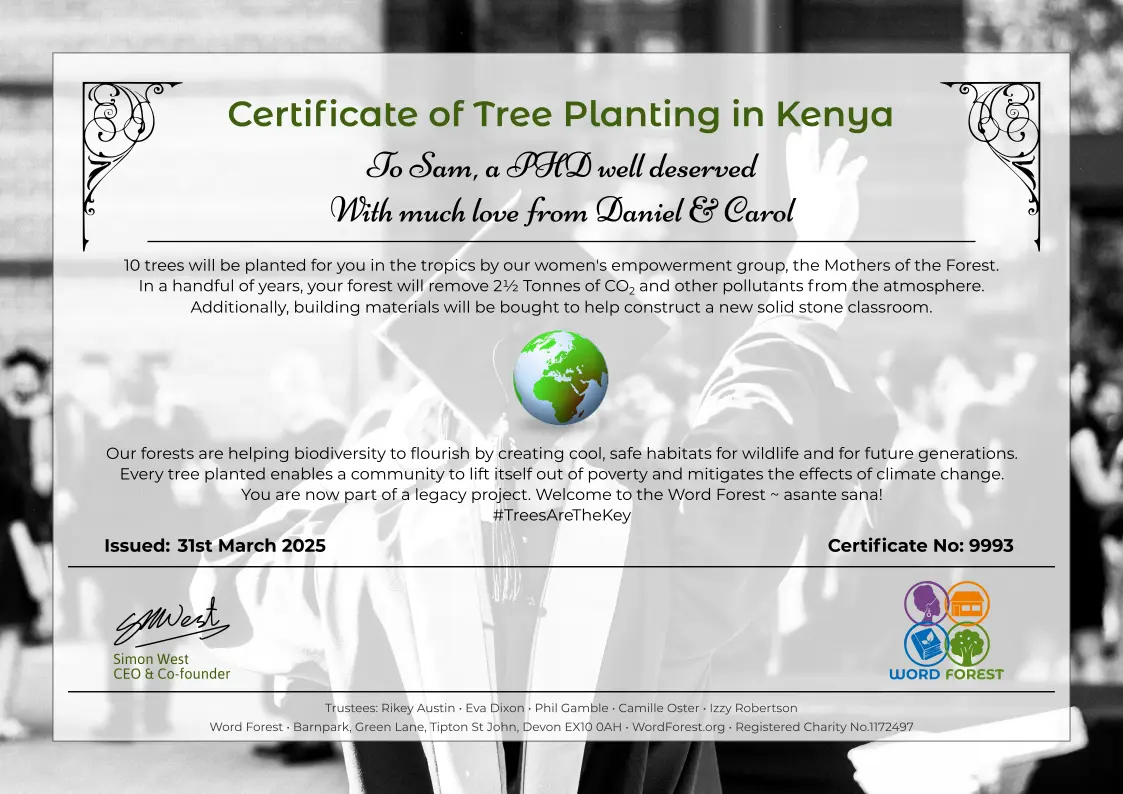 Graduation Certificate