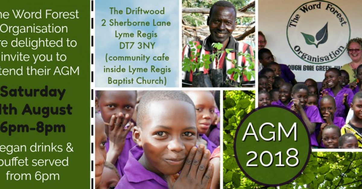 The Word Forest Organisation AGM 2018 Invitation