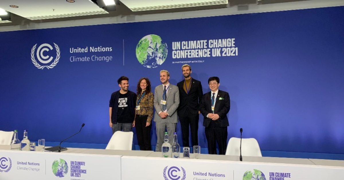 Members of panel at COP 26